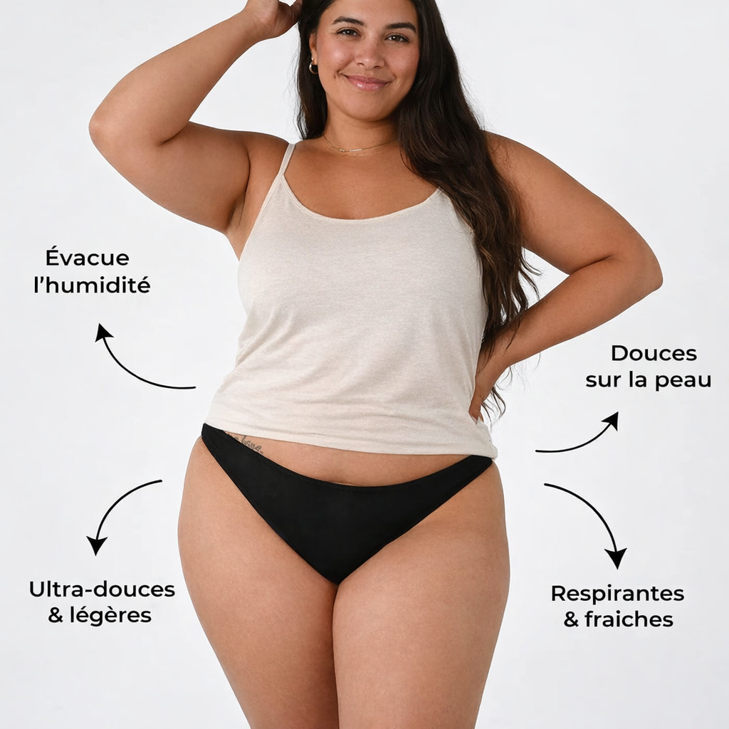 Culotte en bambou ultra-douce & respirante